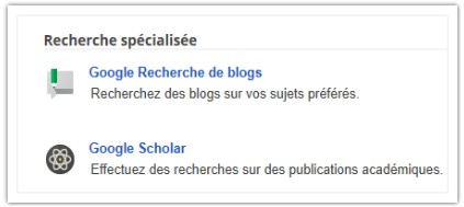 Google Scholar Recherche Academique